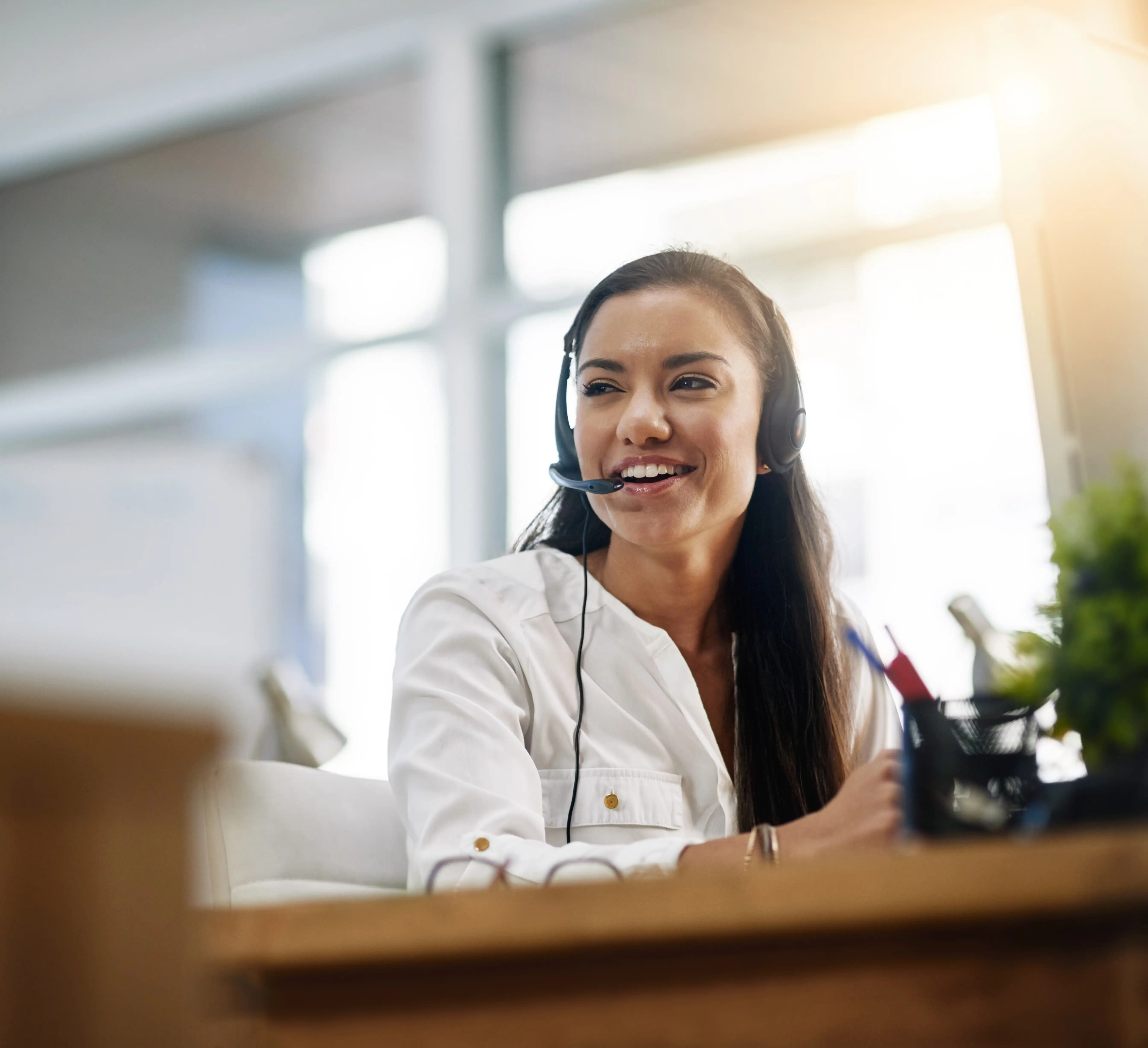 Kundendienst – Support am Telefon